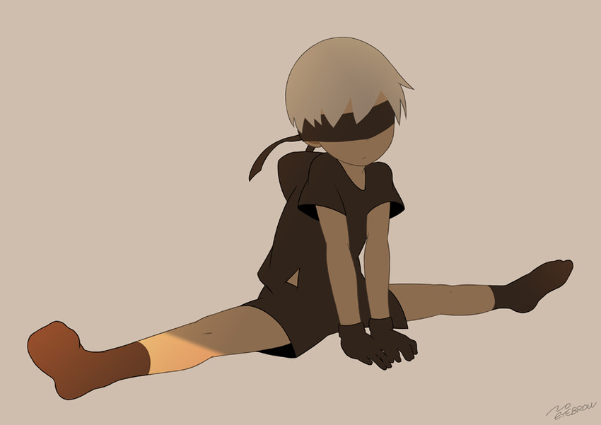 9s (nier and 1 more) drawn by noeyebrow_(mauve)