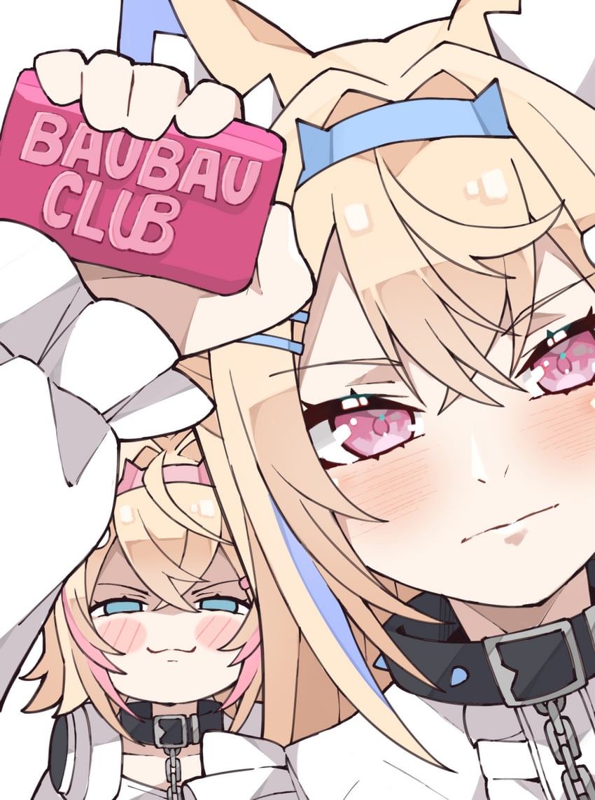 fuwawa abyssgard and mococo abyssgard (hololive and 2 more) drawn by kukie-nyan