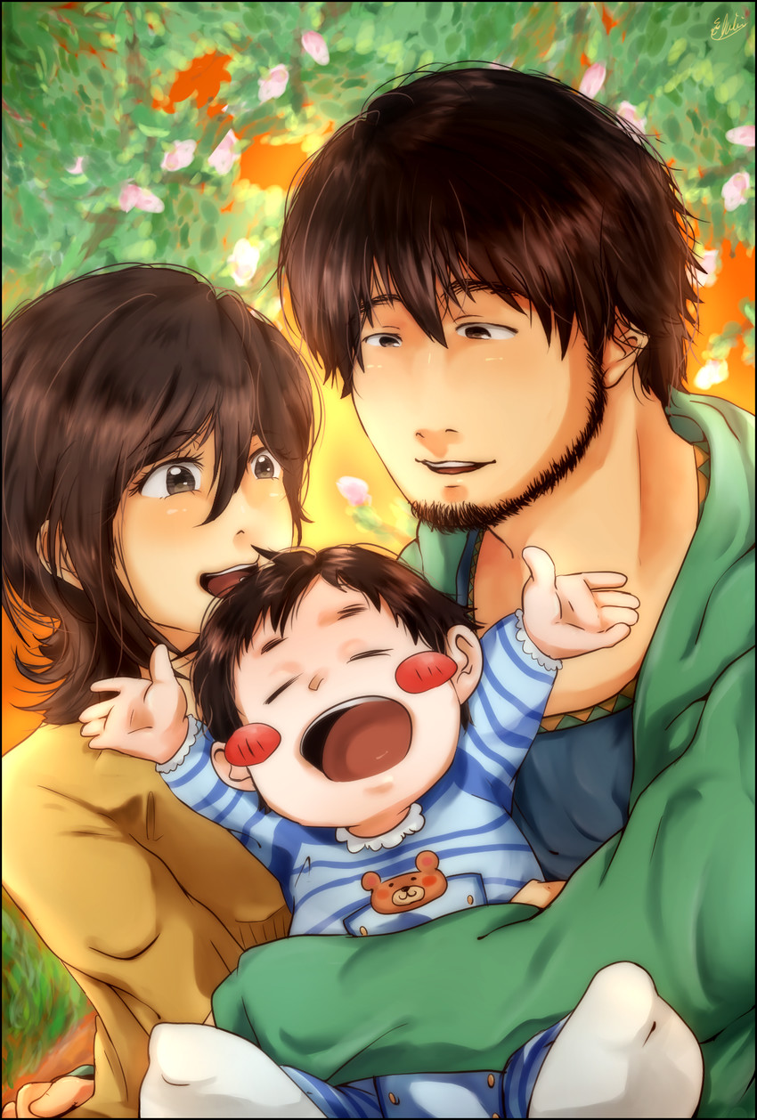 nonoyama shuuichi and machida ritsuko (kuu neru futari sumu futari) drawn by shiori_hata