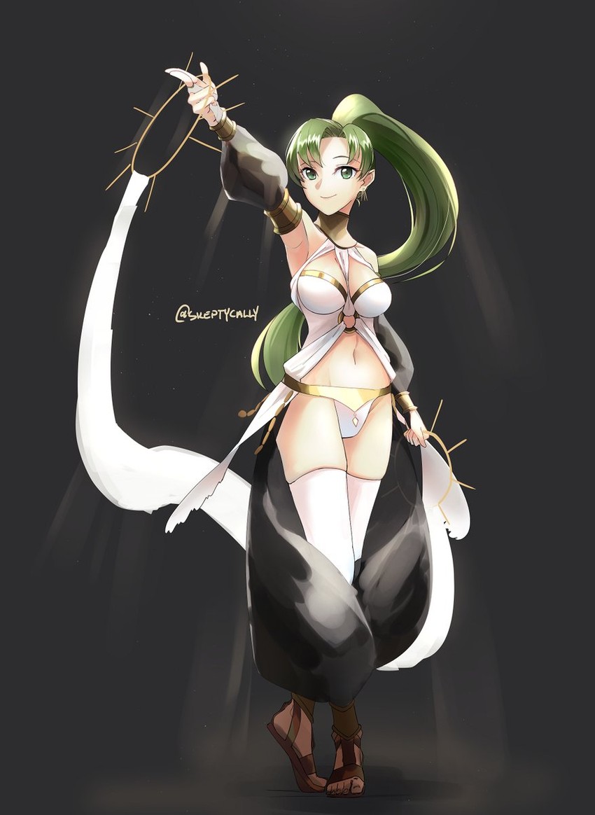 lyn and olivia (fire emblem and 3 more) drawn by skeptycally