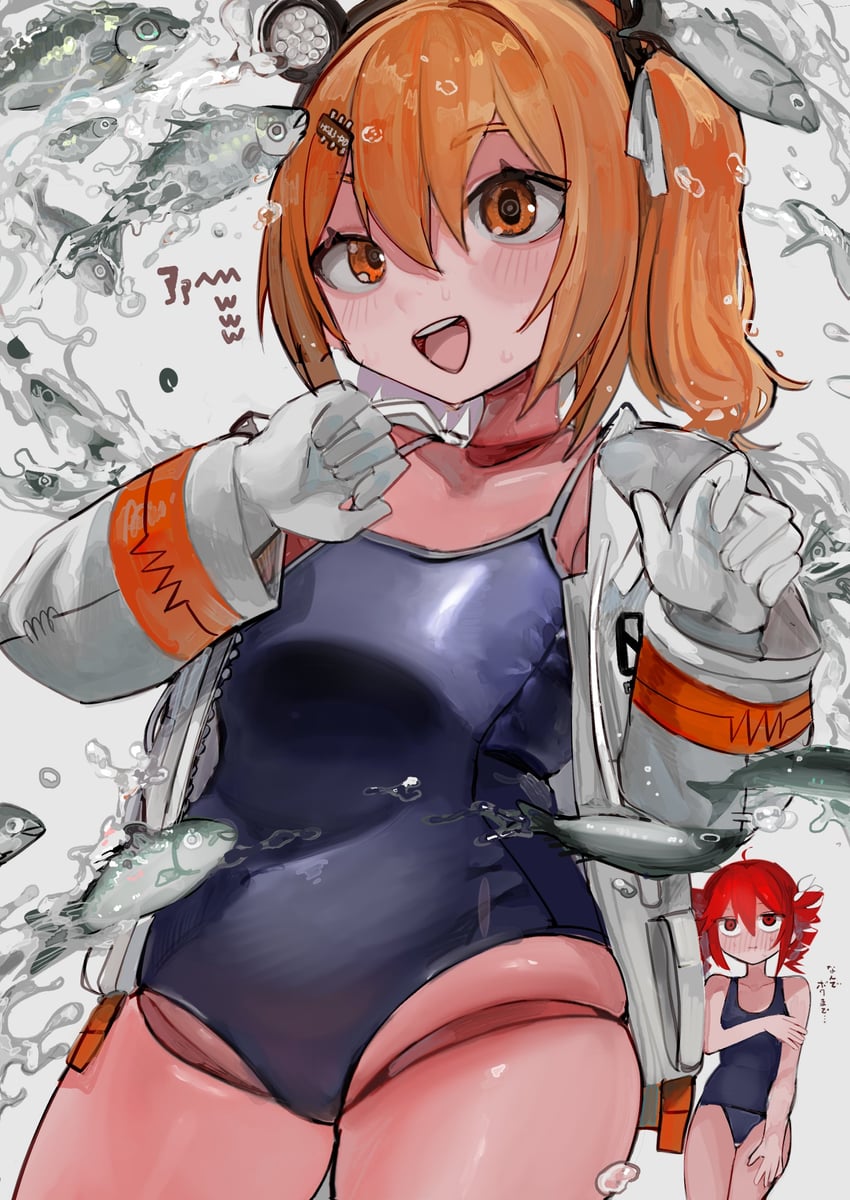 kasane teto and adachi rei (utau and 2 more) drawn by microa