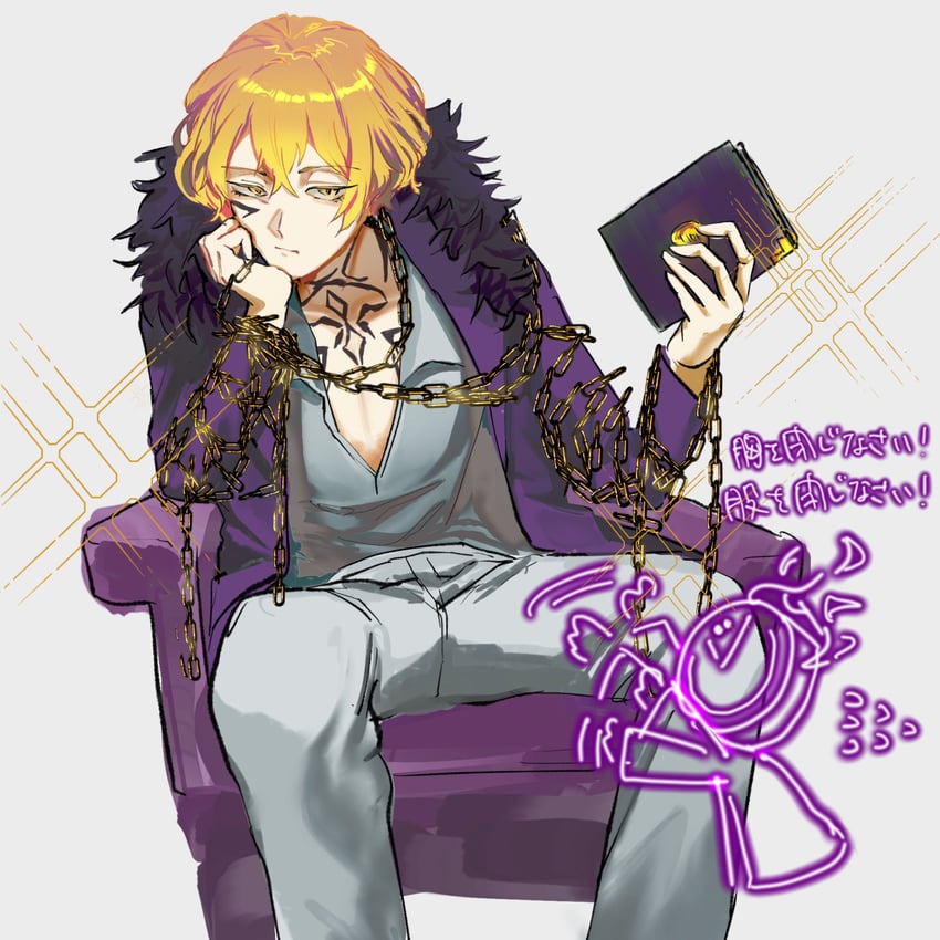 sinclair and dante (project moon and 1 more) drawn by qqqqpeach