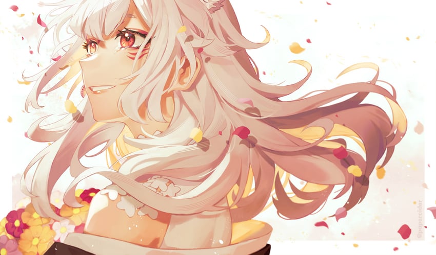 nina kosaka (nijisanji and 1 more) drawn by papercider