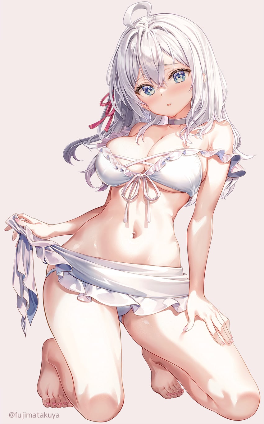 alisa mikhailovna kujou (tokidoki bosotto roshia-go de dereru tonari no alya-san) drawn by fujima_takuya