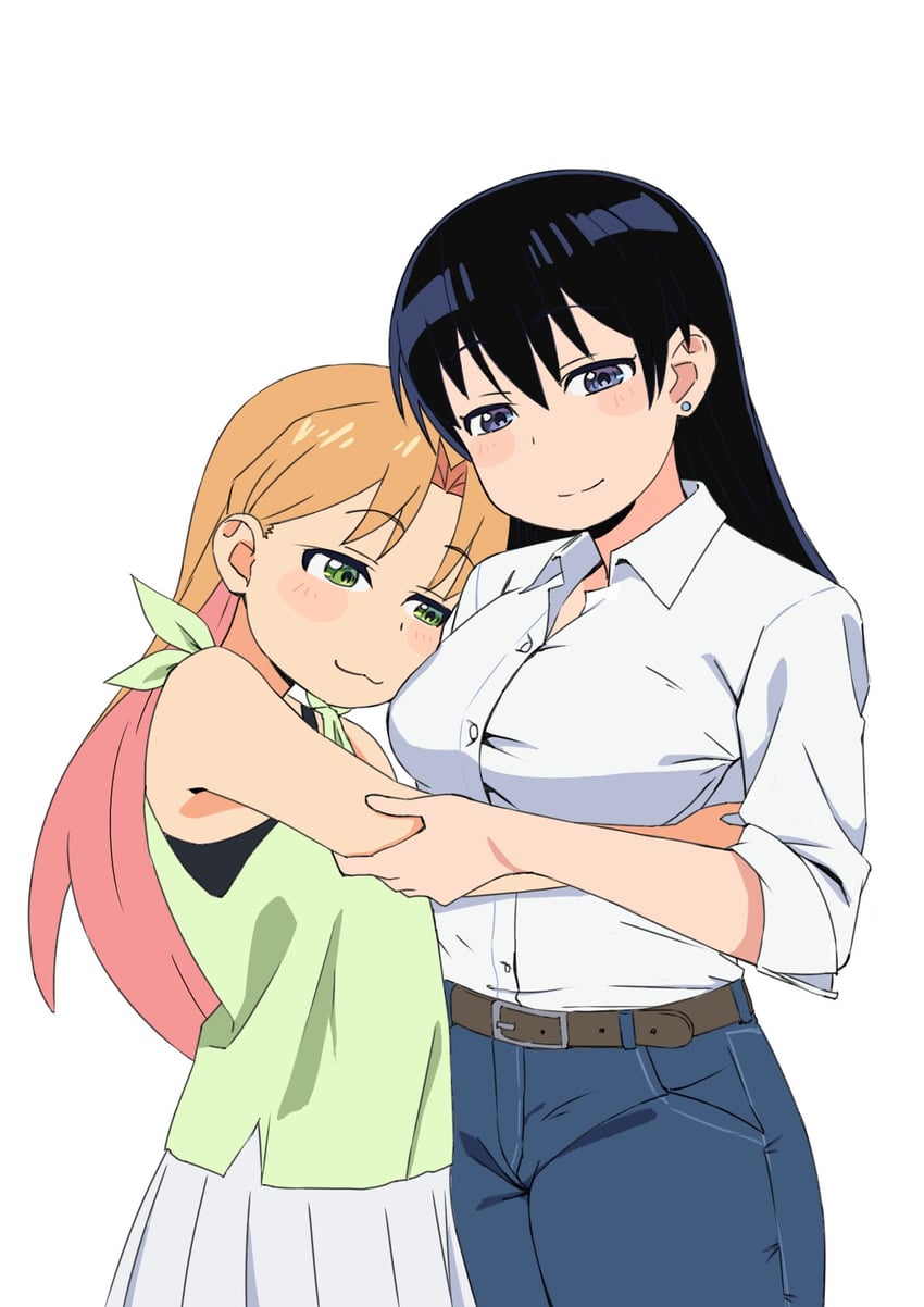 arato nagi and tanigawa ruri (ruri no houseki) drawn by nitou3gi