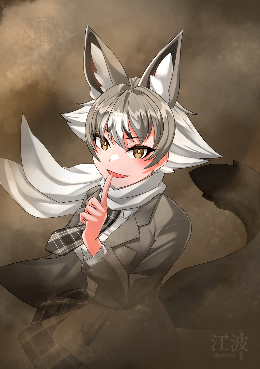 kit fox (kemono friends and 1 more) drawn by kawanami_eito
