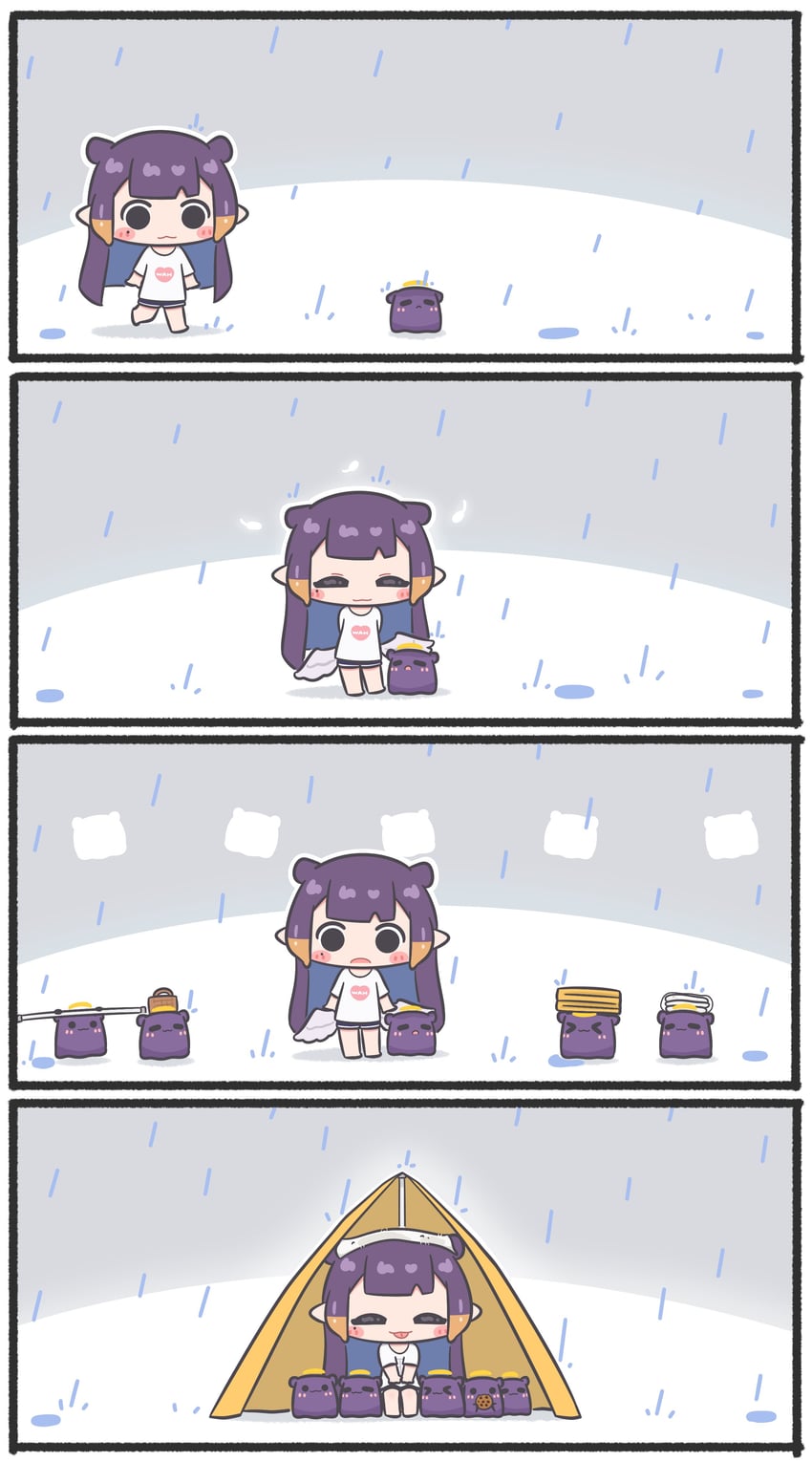 ninomae ina'nis and takodachi (hololive and 1 more) drawn by mpien