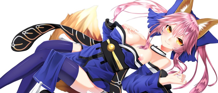 tamamo and tamamo no mae (fate and 3 more) drawn by sakuya_1nse