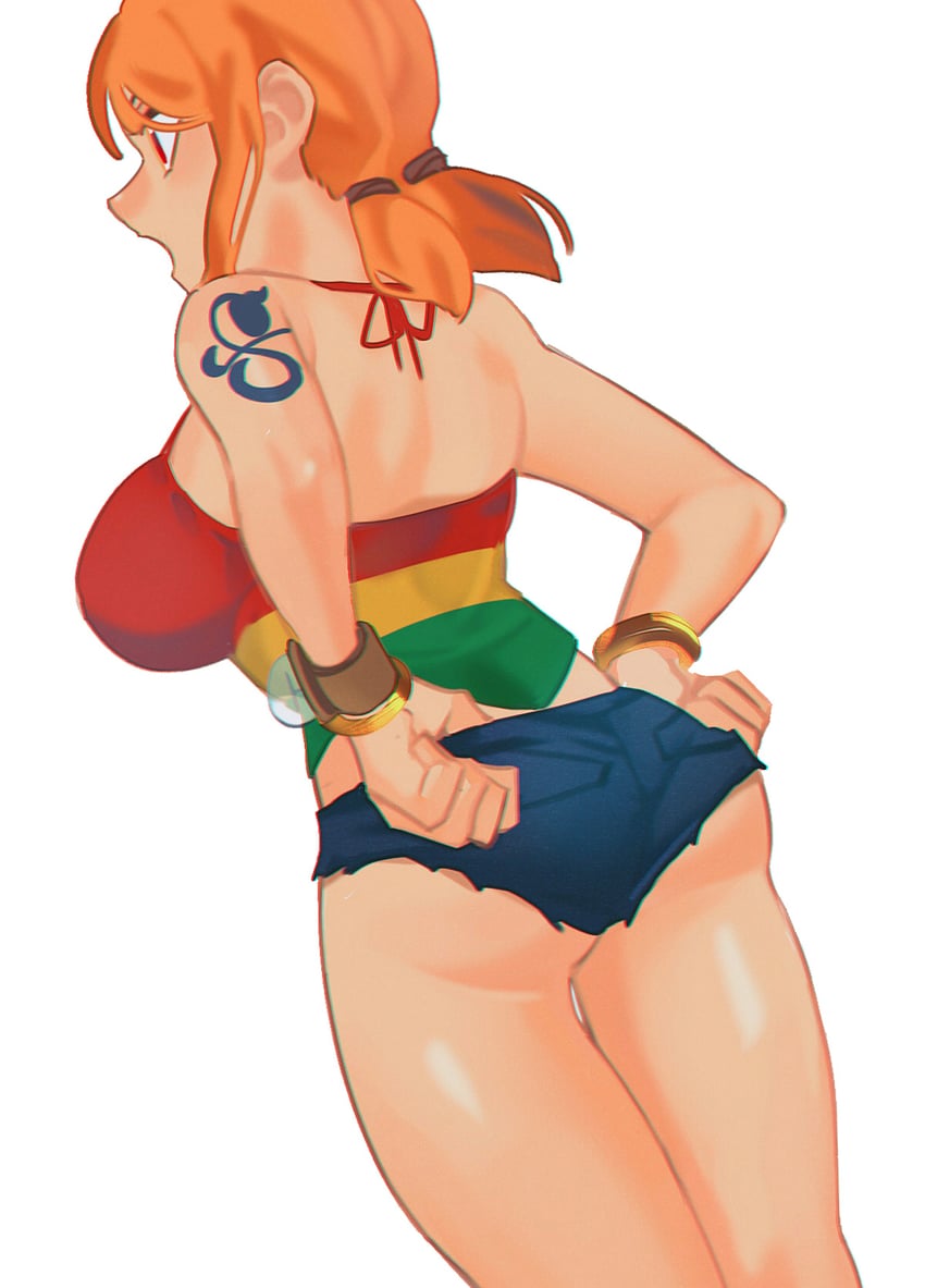 nami (one piece and 1 more) drawn by pandar_op