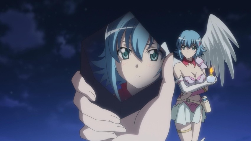 airi, nanael, and archangel of light nanael (queen's blade and 1 more)