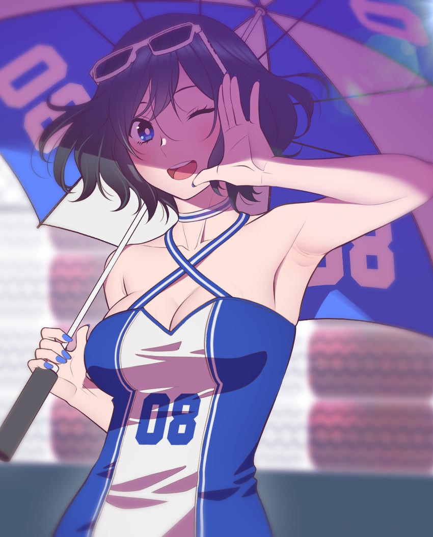 akagi naoka (akagi-san who always smells good) drawn by andrian_januar_adilia