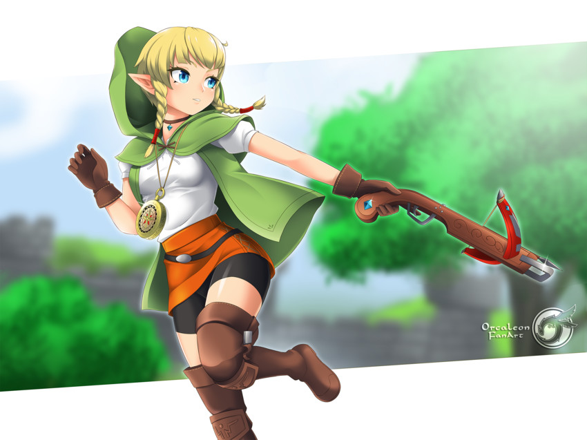 linkle (the legend of zelda and 1 more) drawn by orcaleon