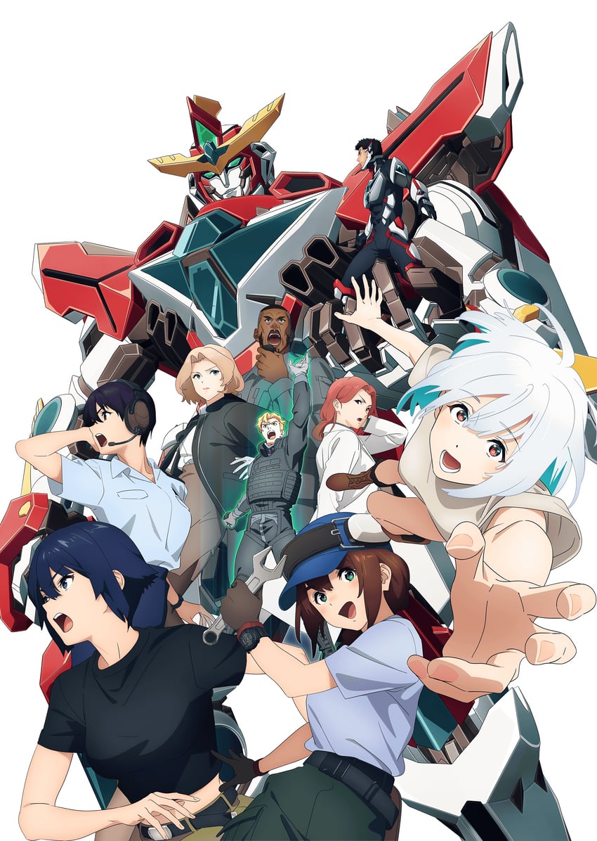 ao isami, lewis smith, bravern, lulu, miyu katou, and 5 more (yuuki bakuhatsu bang bravern)