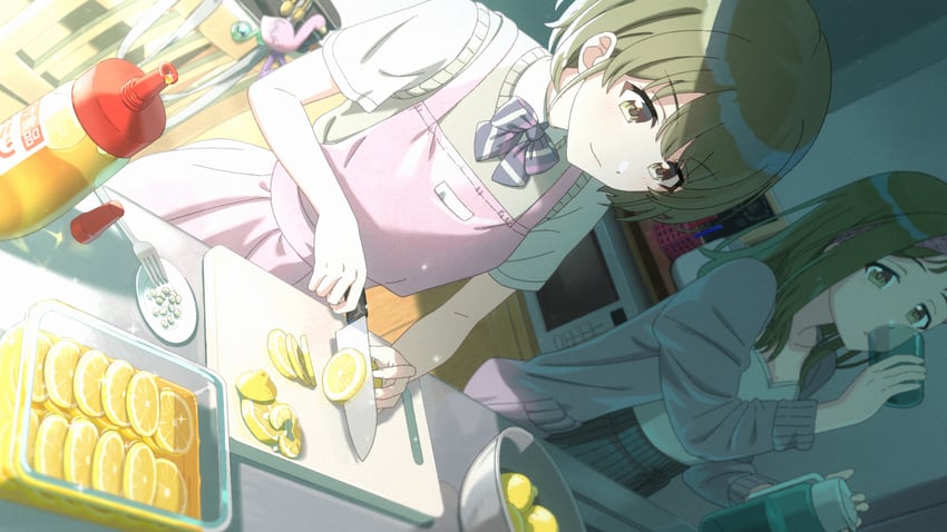 nanakusa nichika and nanakusa hazuki (idolmaster and 1 more) drawn by takada_(pixiv_97599311)