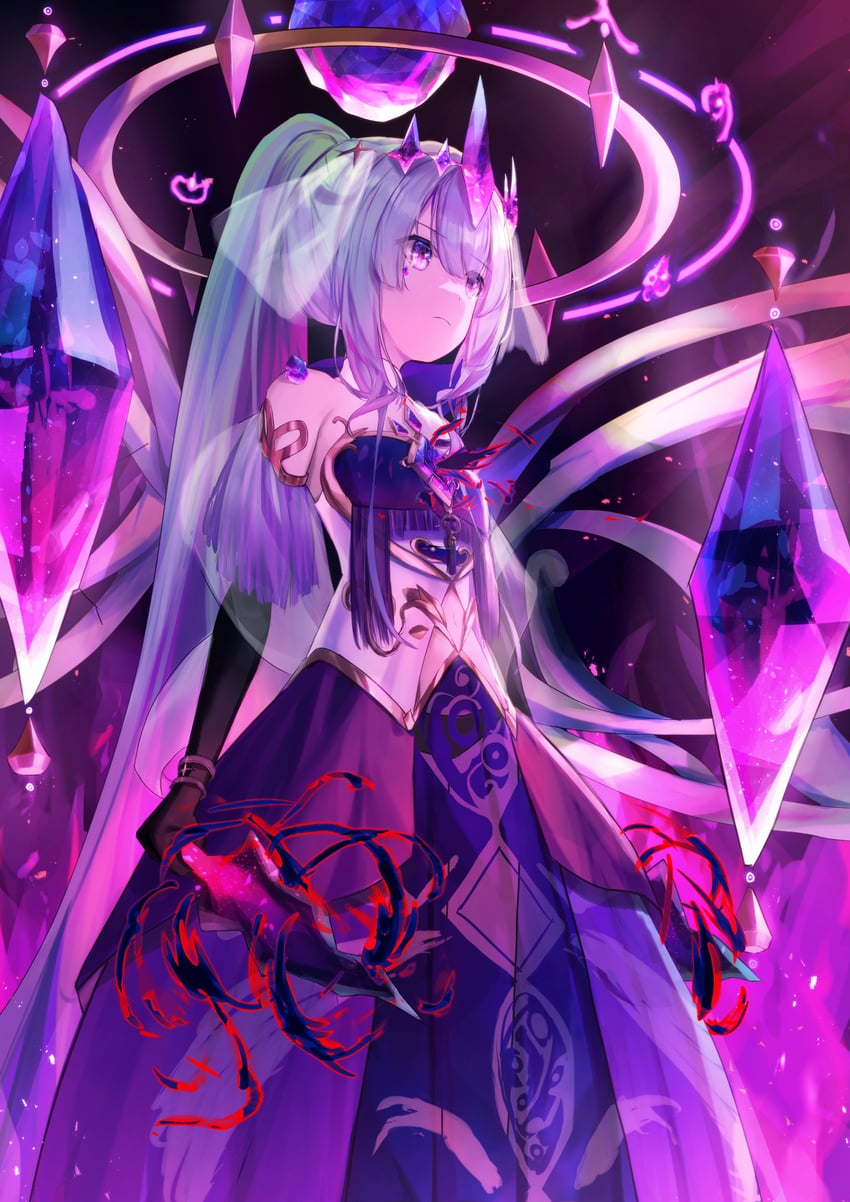 koseki bijou (hololive and 1 more) drawn by solar_torch