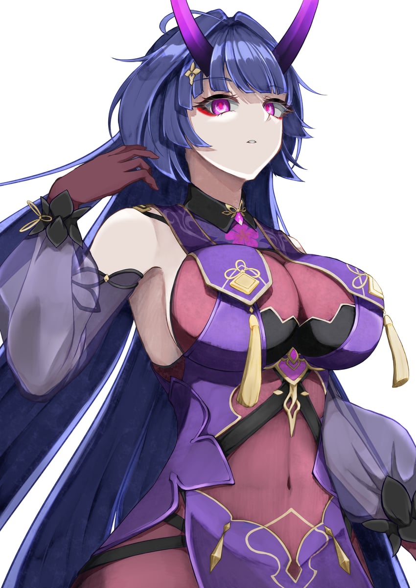raiden mei (honkai and 1 more) drawn by fuji4o