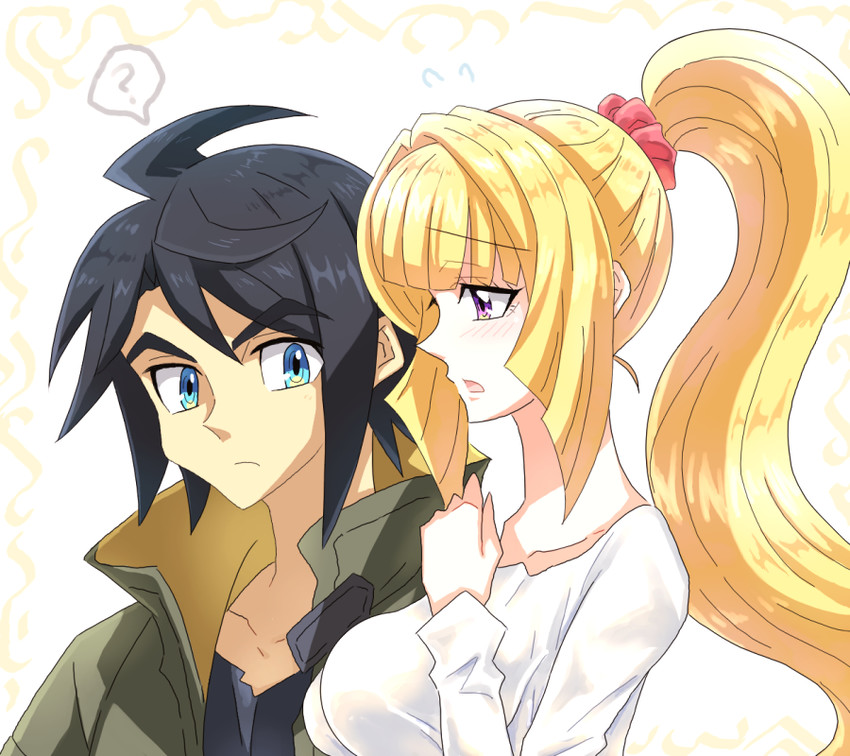 kudelia aina bernstein and mikazuki augus (gundam and 1 more) drawn by hinano_(tuna_neko33)