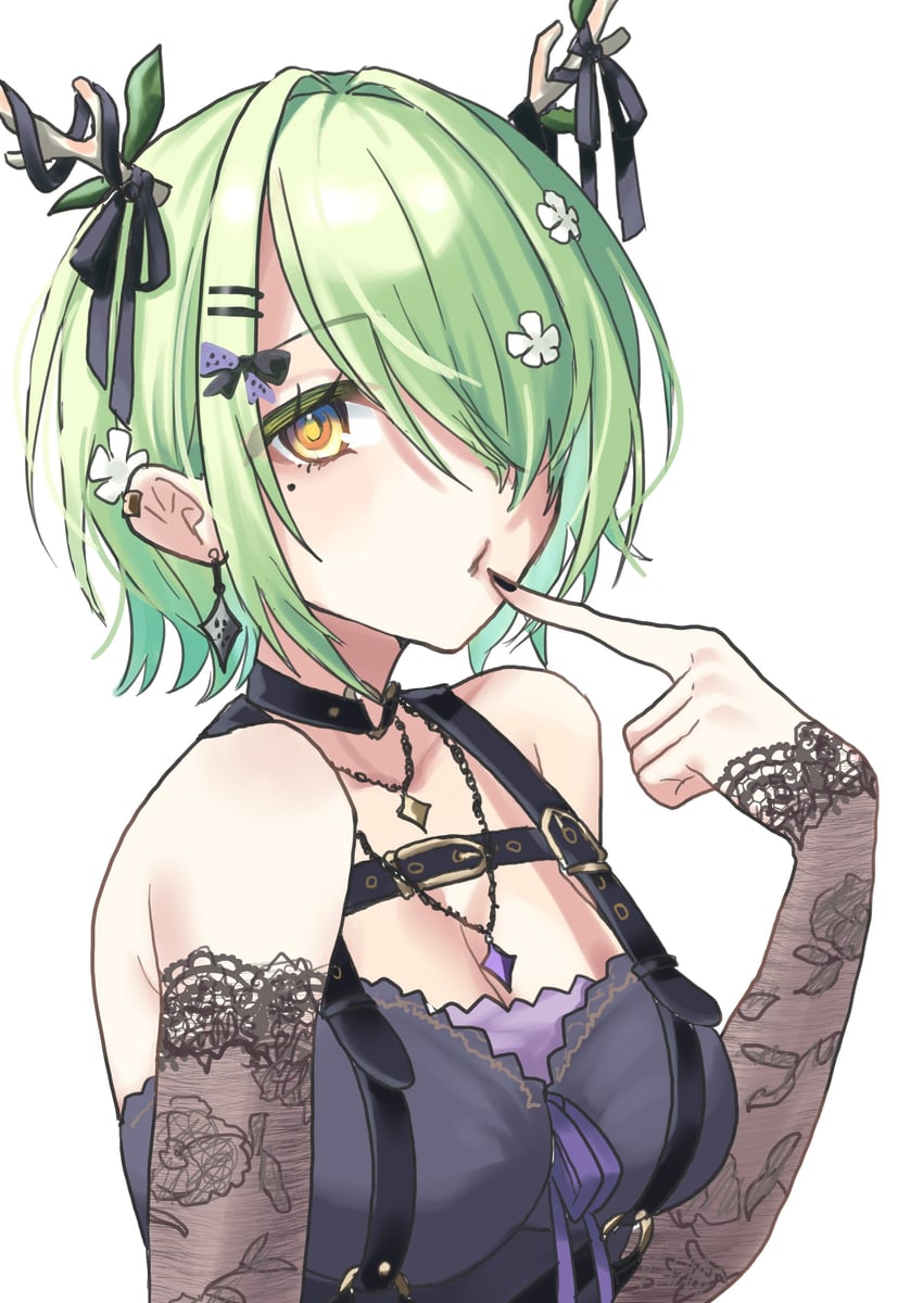 ceres fauna (hololive and 1 more) drawn by mizuhasi