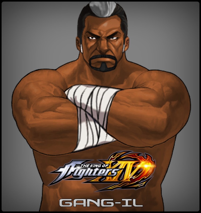 gang-il (the king of fighters and 1 more) drawn by emmakof