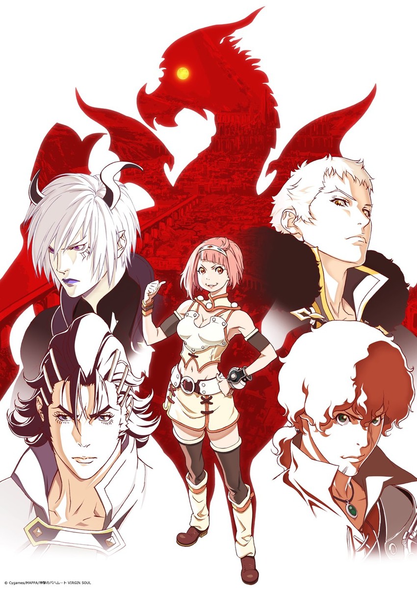 favaro leone, nina dragnot, kaisar lidfald, azazel, and charioce xvii (shingeki no bahamut and 2 more) drawn by onda_naoyuki