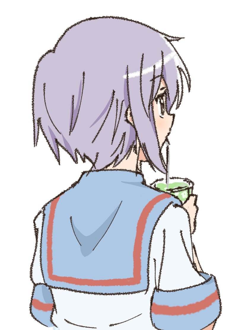 nagato yuki (suzumiya haruhi no yuuutsu) drawn by waka_849