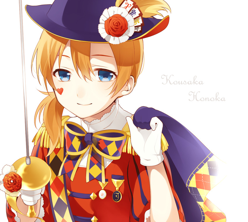 kosaka honoka (love live! and 2 more) drawn by chisumi