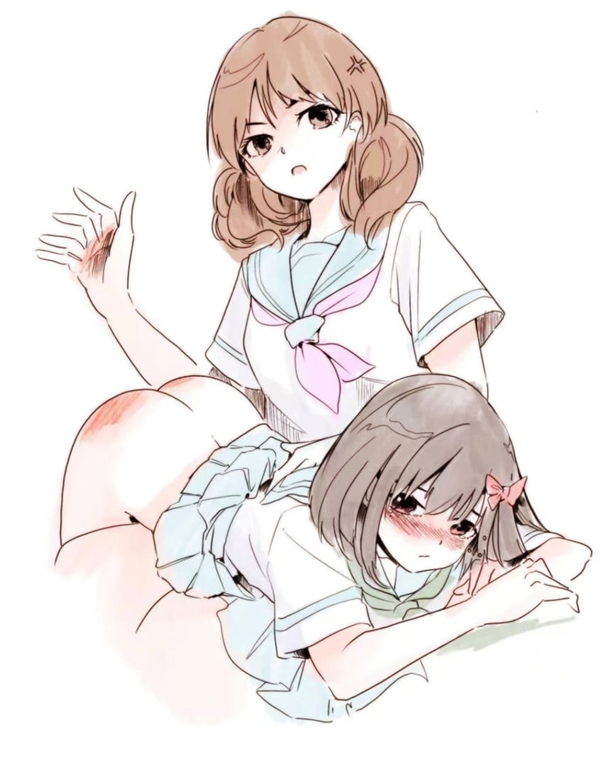 oumae kumiko and hisaishi kanade (hibike! euphonium) drawn by fireball_666