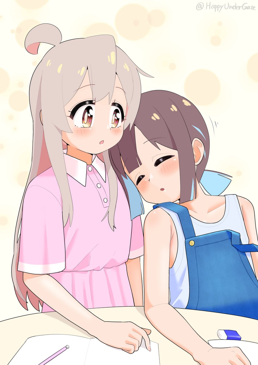 oyama mahiro and hozuki momiji (onii-chan wa oshimai!) drawn by happyundergate