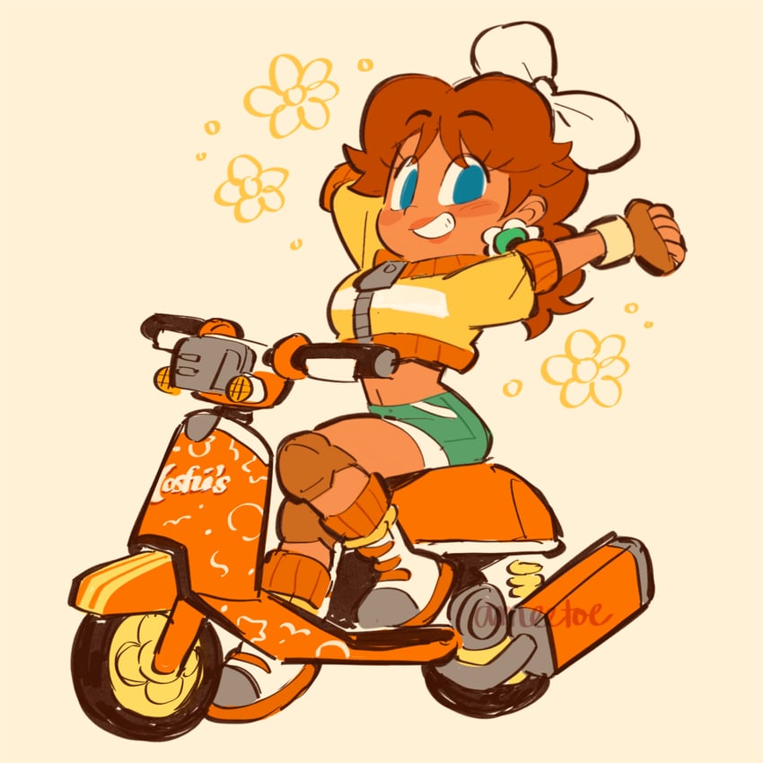 princess daisy (mario and 2 more) drawn by amie_sanchez