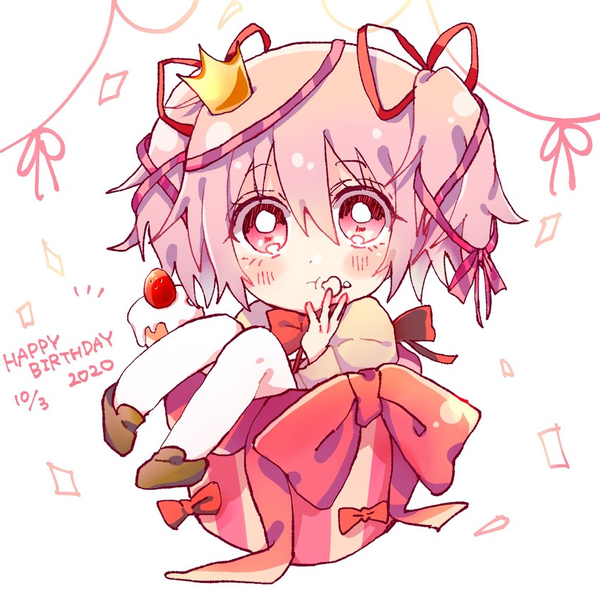 kaname madoka (mahou shoujo madoka magica) drawn by monogatari_saki