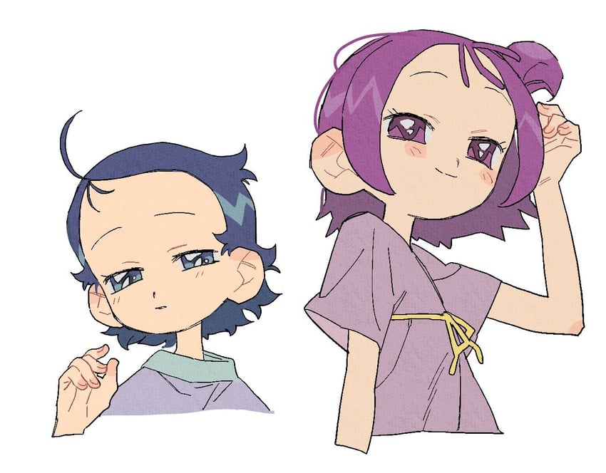 segawa onpu and senoo aiko (ojamajo doremi) drawn by dayama