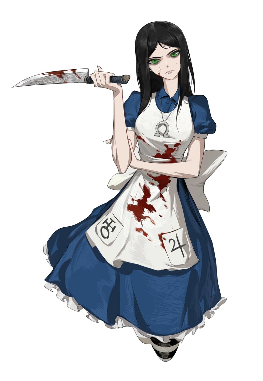 alice liddell (american mcgee's alice and 1 more) drawn by aierlaobo
