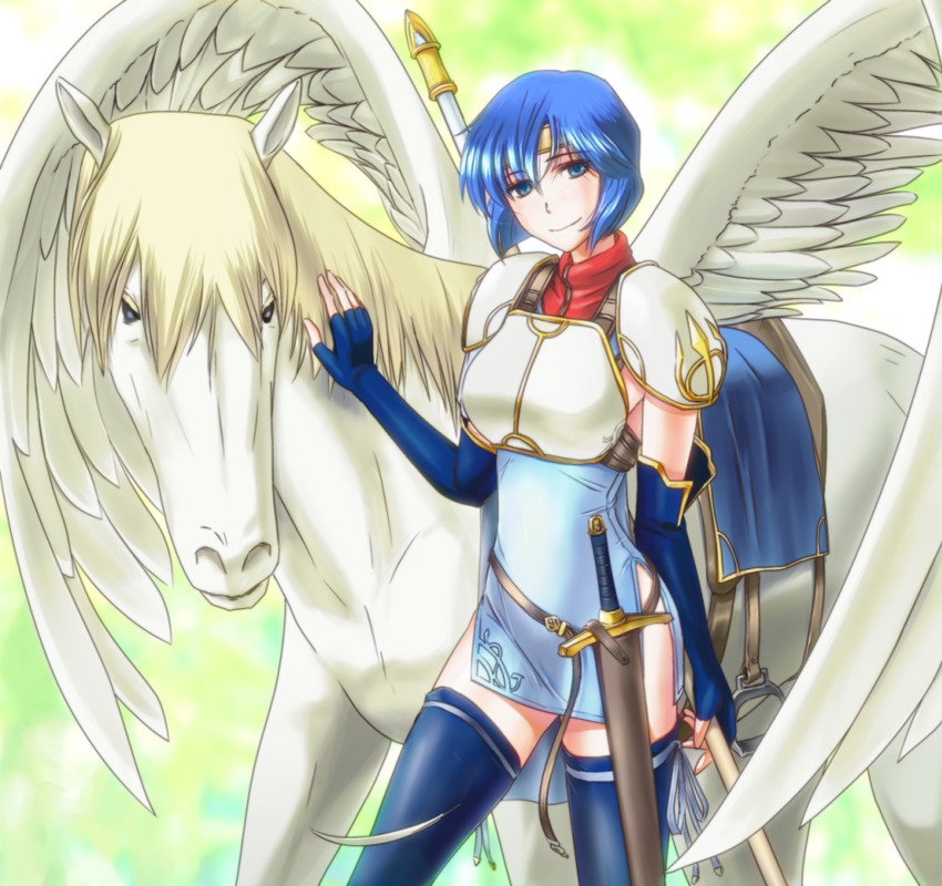catria (fire emblem and 6 more) drawn by haioman