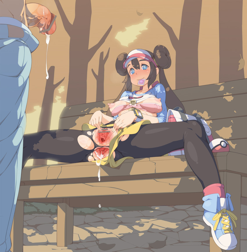 rosa (pokemon and 1 more) drawn by tenako_(mugu77)