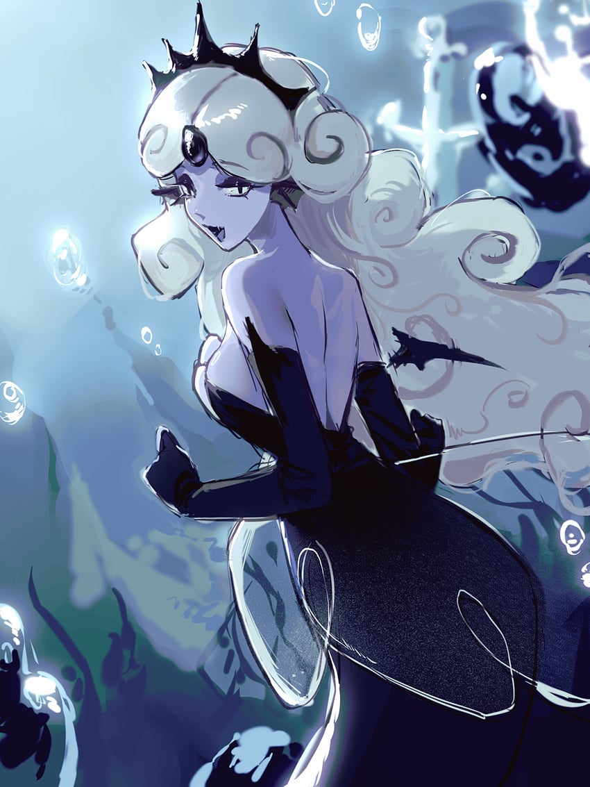 black pearl cookie (cookie run and 1 more) drawn by yuanfuchuan