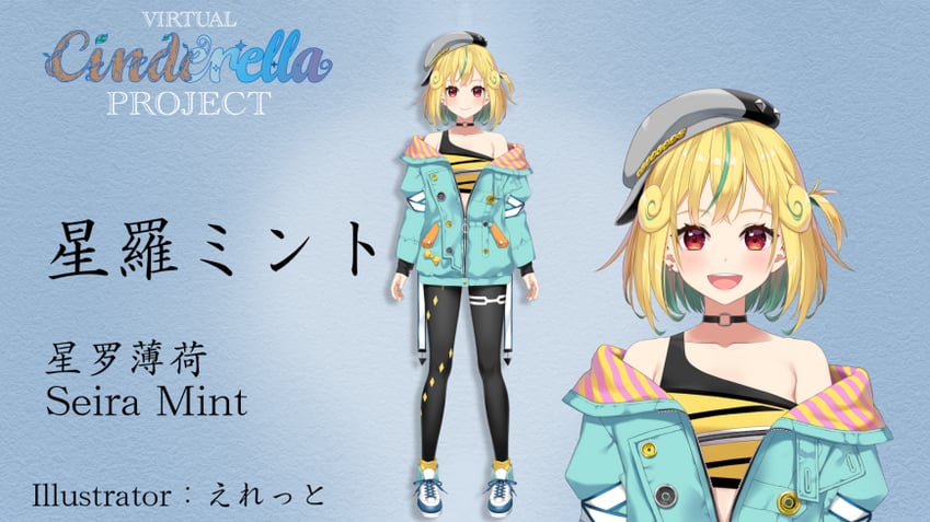 seira mint (nhot bot) drawn by eretto
