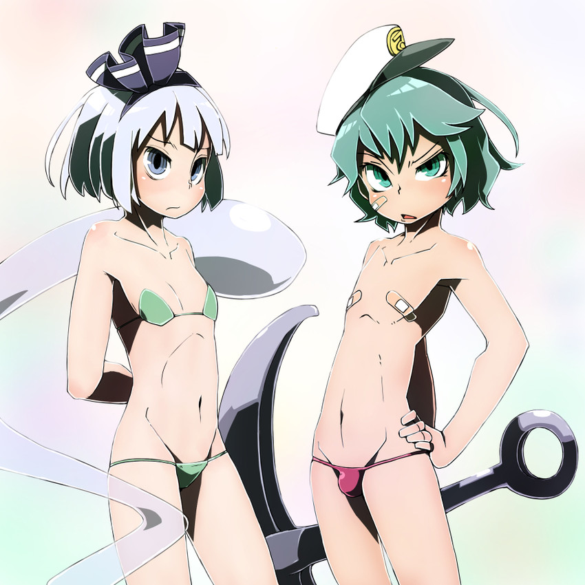 konpaku youmu and murasa minamitsu (touhou) drawn by d@i