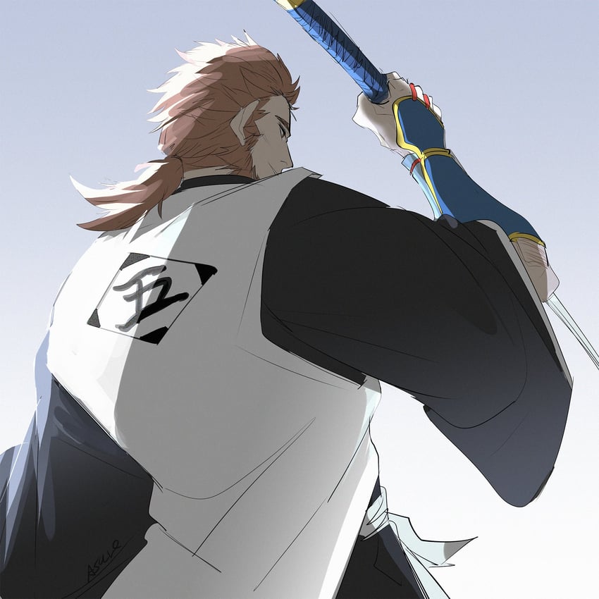 obana danjirou (bleach and 1 more) drawn by asure_(asure_twi)