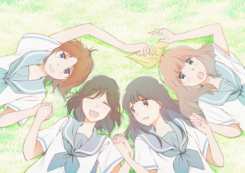 yoroizuka mizore, kasaki nozomi, nakagawa natsuki, and yoshikawa yuuko (hibike! euphonium and 1 more) drawn by 1kudamo1