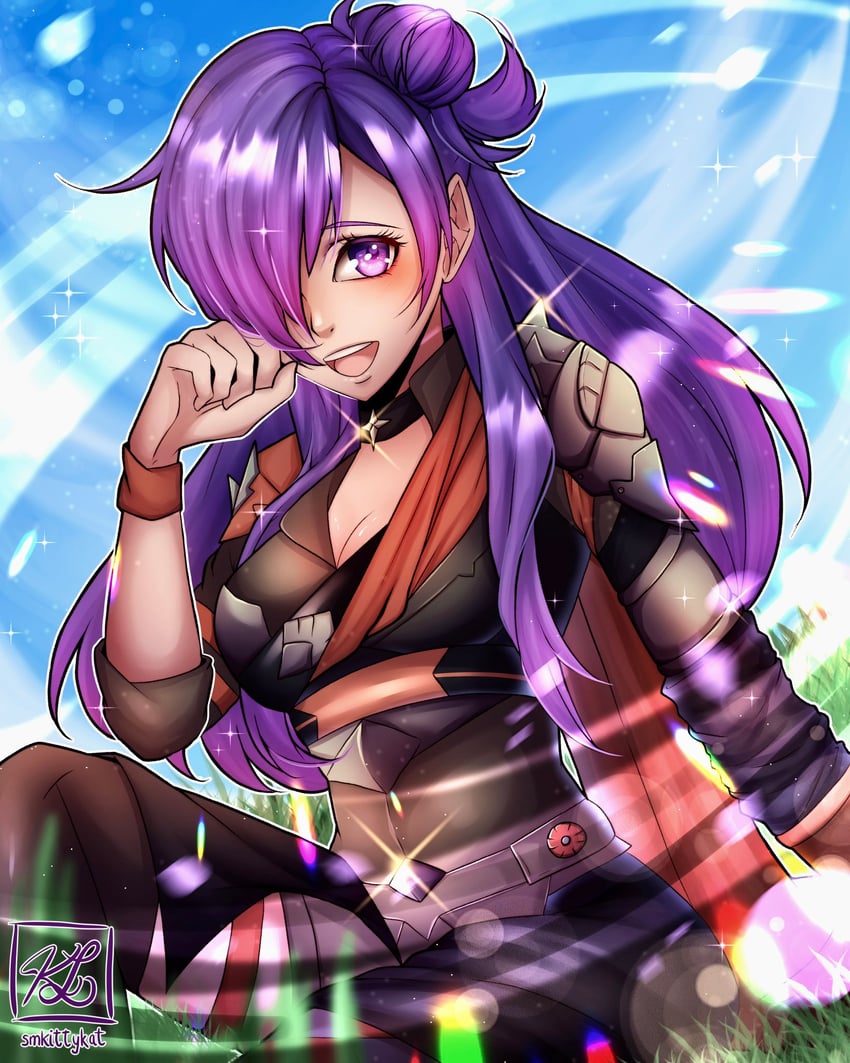female shez (fire emblem and 2 more) drawn by smkittykat