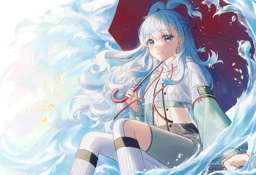kobo kanaeru (hololive and 1 more) drawn by narebi