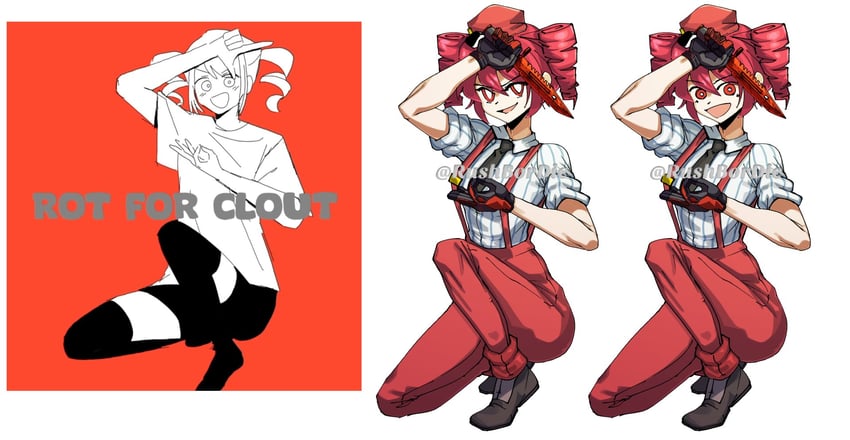 kasane teto (utau and 4 more) drawn by hugo_(rushbordie)