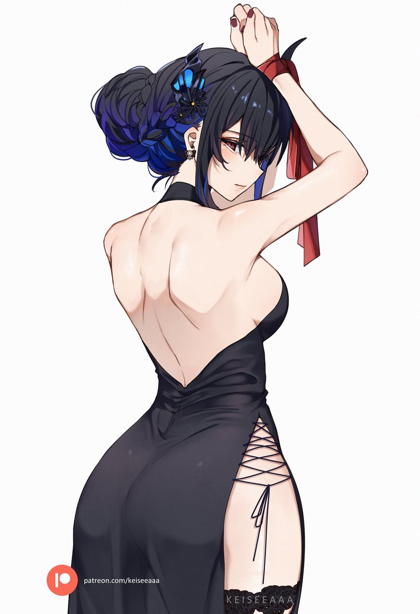 nerissa ravencroft (hololive and 1 more) drawn by keisea