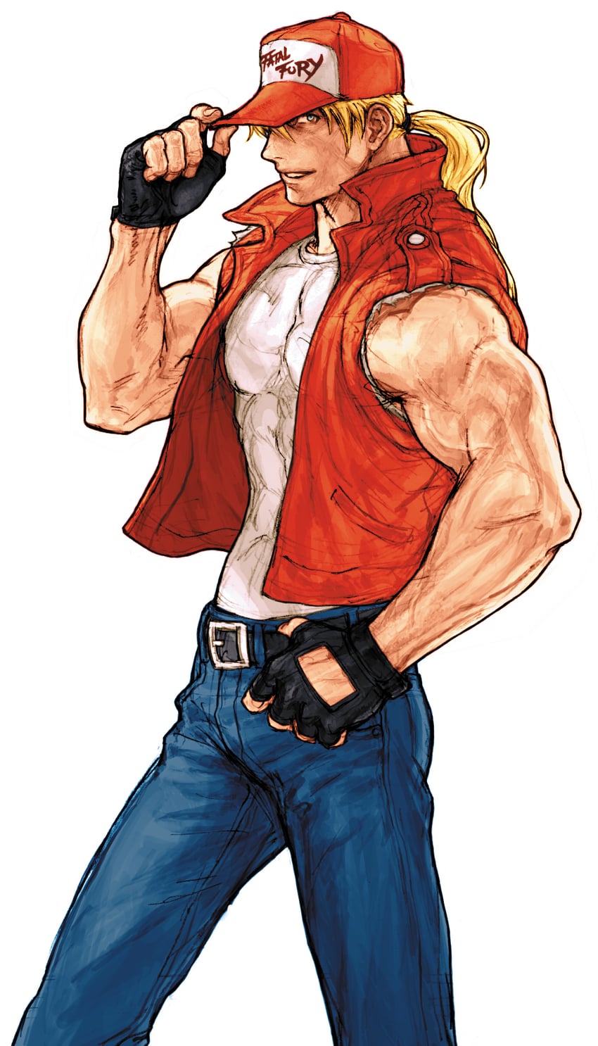 terry bogard (the king of fighters and 3 more) drawn by nishimura_kinu