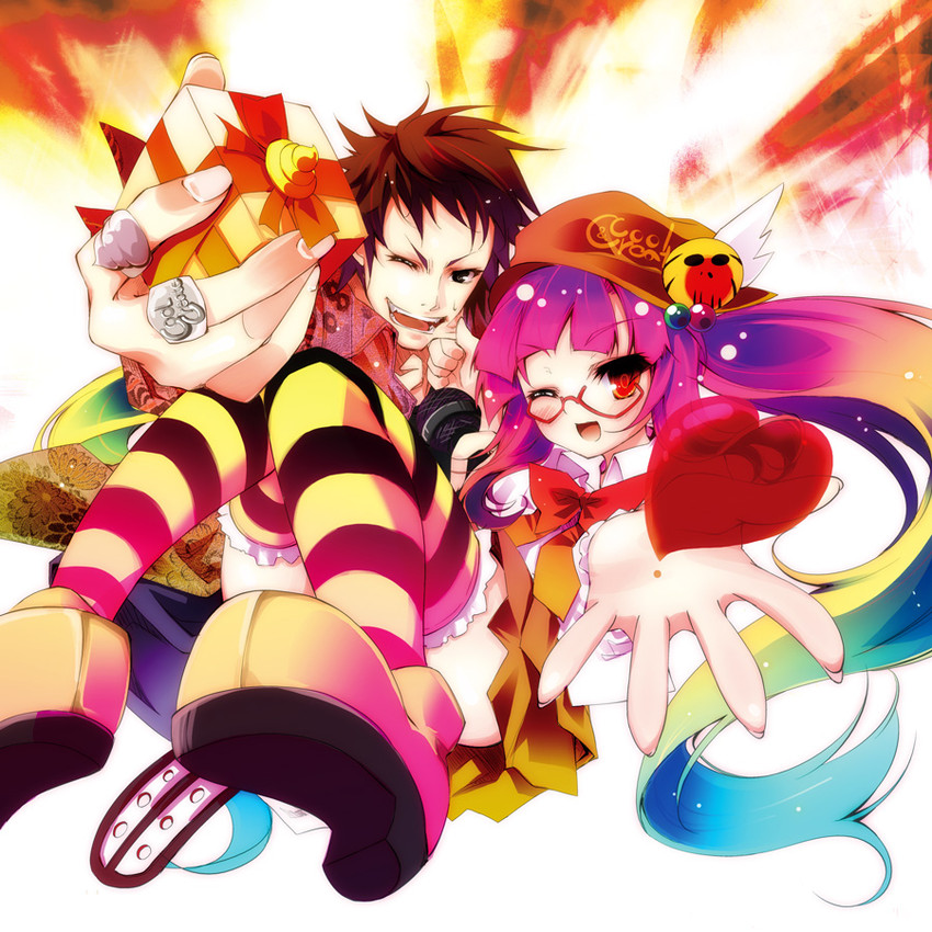 beat mario and amane (real life) drawn by kamiya_yuu
