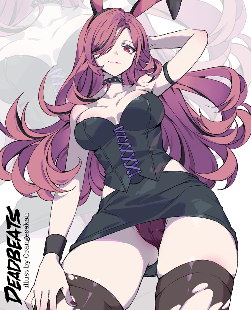 mori calliope (hololive and 1 more) drawn by orange_sekaii