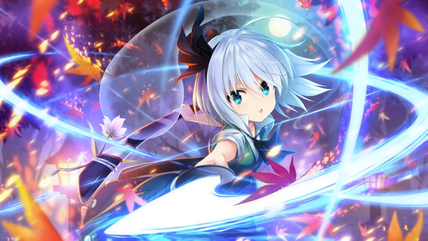 konpaku youmu (touhou and 1 more) drawn by aqua-lia