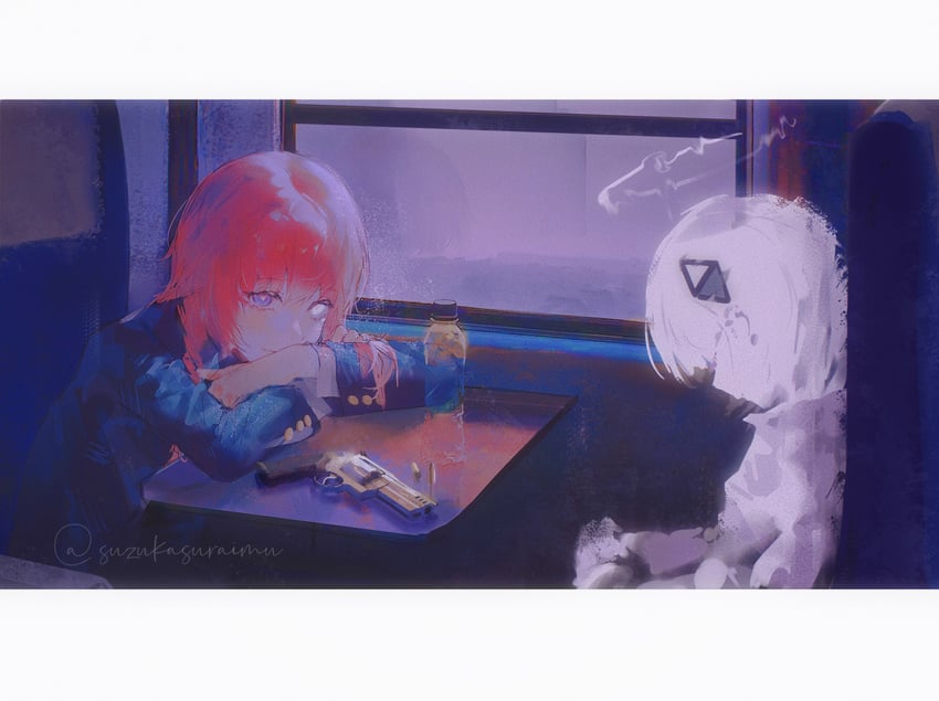 kaf and kafu (kamitsubaki studio and 1 more) drawn by suzukasuraimu