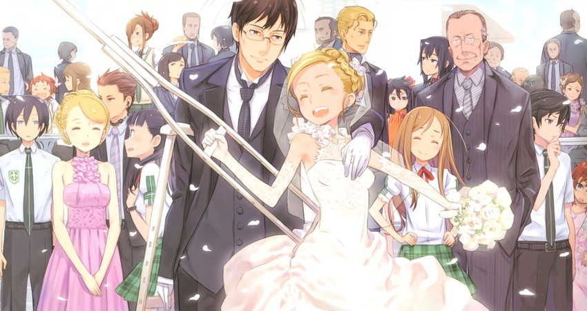 allison whittington, lillia schultz, treize, wilhelm schultz, carr benedict, and 14 more (allison to lillia and 1 more) drawn by kuroboshi_kouhaku