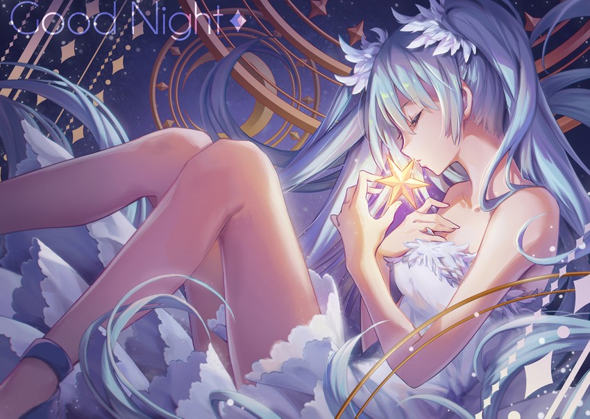 hatsune miku (vocaloid and 1 more) drawn by ouu_min